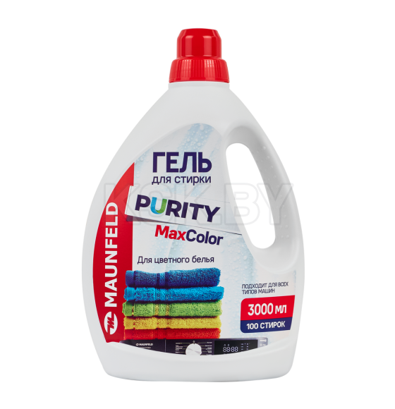 Гель для стирки Maunfeld Purity Max color 3000мл MWL3000PC (MWL3000PC) 