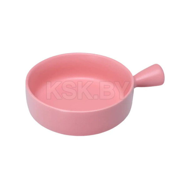 Форма для запекания керамическая с ручкой 20,5 см (арт. Z11134-M.Pink, код 266111) (Z11134-M.Pink) 