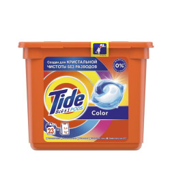 Капсулы для стирки Tide Color, 23х22.8г