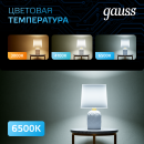 Лампа Gauss MR16 5W 530lm 6500K GU5.3 LED  (101505305) 