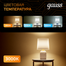 Лампа Gauss MR16 9W 830lm 3000K GU5.3 LED  (101505109) 