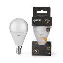 Лампа светодиодная, диммируемая Globe-dim E14 7W 220в. 3000K Gauss (105101107-D) 