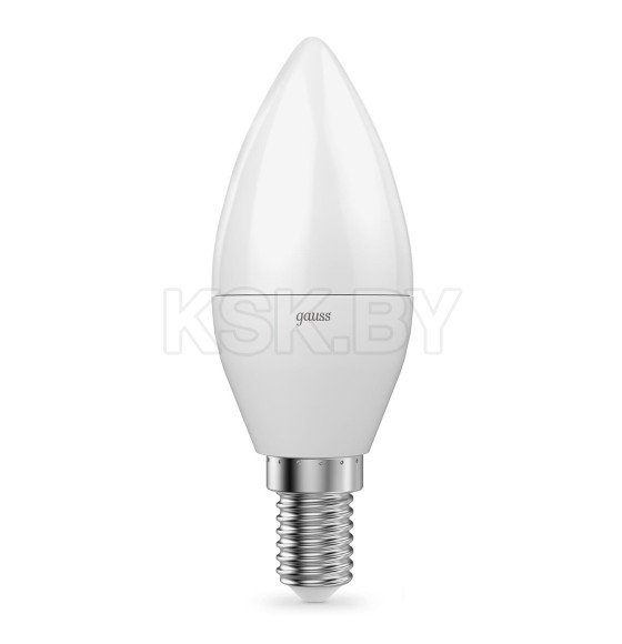 Лампа светодиодная, диммируемая Candle-dim E14 7W 220в. 4100K Gauss (103101207-D) 