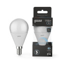 Лампа светодиодная, диммируемая Globe-dim E14 7W 220в. 4100K Gauss (105101207-D) 