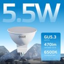 Лампа Gauss Elementary MR16 5.5W 470lm 6500К GU5.3 LED  (13536) 