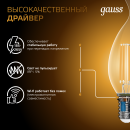 Лампа Gauss Filament Свеча на ветру 9W 680lm 2700К Е14 LED  (104801109) 