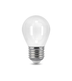 Лампа Gauss Filament Шар 5W 450lm 4100К Е27 milky LED 