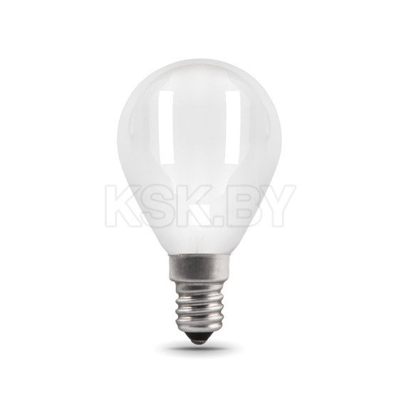 Лампа Gauss Filament Шар 5W 420lm 2700К Е14 milky LED  (105201105) 