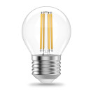 Лампа Gauss Filament Elementary Шар 8W 540lm 4100К Е27 LED  (52228) 