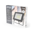 Прожектор Gauss BASIC 70W 6300lm 6500K 200-240V IP65 графитовый LED  (688100370) 