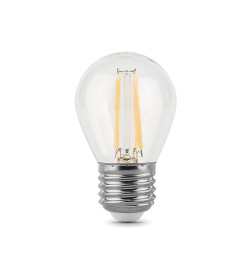 Лампа Gauss Filament Шар 5W 450lm 4100К Е27 диммируемая LED 