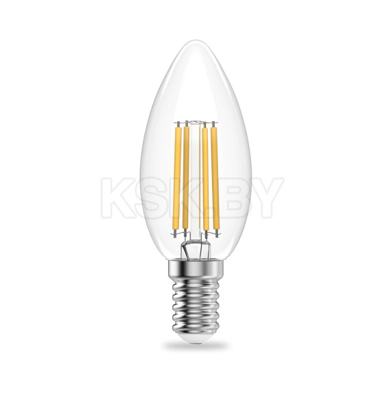 Лампа светодиодная свеча Е14 8W 510lm 2700К Gauss Filament Elementary 32118 (32118) 