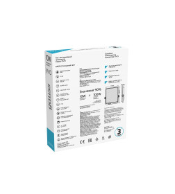 Прожектор Gauss EVO 10W 900lm 6500K 100-240V IP65 черный LED 