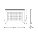 Прожектор Gauss Qplus 200W 21000lm 6500K 175-265V IP65 графитовый LED  (690511200) 