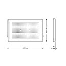 Прожектор Gauss Qplus 300W 36000lm 6500K 175-265V IP65 черный LED  (613511300) 