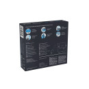 Прожектор Gauss Qplus 10W 1050lm 6500K 200-240V IP65 графитовый LED  (690511310) 