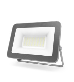 Прожектор Gauss Qplus 30W 3150lm 6500K 200-240V IP65 графитовый LED 