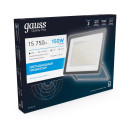 Прожектор Gauss Qplus 150W 15750lm 6500K 175-265V IP65 графитовый LED  (690511150) 