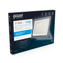 Прожектор Gauss Qplus 200W 21000lm 6500K 175-265V IP65 графитовый LED  (690511200) 