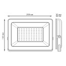 Прожектор светодиодный Gauss Elementary G2 70W 6300lm IP65 6500К белый  (613120370) 