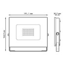 Прожектор светодиодный Gauss Elementary G2 70W 6300lm IP65 6500К черный  (613100370) 