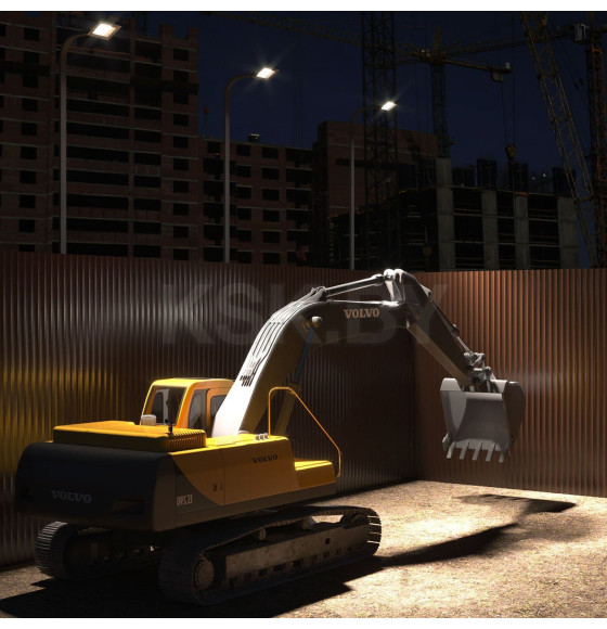 Прожектор светодиодный Gauss Elementary 150W 12750lm IP65 6500К ПРОМО G2 черный  (613100150P) 