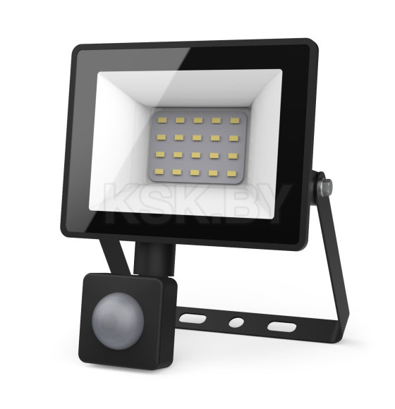 Прожектор Gauss Elementary-S 20W 1900lm 6500К 175-265V IP65 черный с датчиком движения LED  (628511320) 