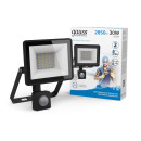 Прожектор Gauss Elementary-S 30W 2850lm 6500К 175-265V IP65 черный с датчиком движения LED  (628511330) 
