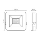 Прожектор светодиодный Gauss Elementary 20W 1700lm IP65 6500К ПРОМО G2 черный 0 (613100320P) 