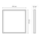 Светильник офисный LED 35W CRI90 4200lm 4000K IP40 595х595х50 мм (опал) Gauss MiR G1-A0-00070-01G02-4003540 (G1-A0-00070-01G02-4003540) 