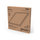 Светильник офисный LED 36W 3200lm 4000K IP20 595х595х19 мм (матовый) Gauss 842123240 (842123240) 
