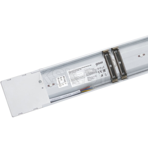 Светильник светодиодный матовый Gauss IP40 600*75*25мм 18W 1520lm 4000K WLF-2 сталь 1/20 (844424218) 