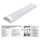 Светильник светодиодный матовый Gauss IP20 585*120*46мм 18W 1520lm 4000K WLF-4 сталь  (844611218) 