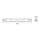 Светильник линейный матовый LED 12Вт 1250lm 6500К IP65 668х29х29 мм (соединение в линию до 10 шт.) Compact Gauss 843424312 (843424312) 