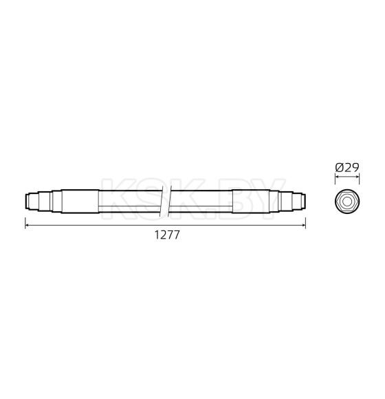 Светильник линейный LED 24Вт 2500lm 4000К IP65 1277х29х29 мм (матовый, соединение в линию до 10 шт.) Gauss Compact 843424224 (843424224) 