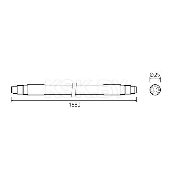 Светильник линейный LED 36Вт 3650lm 4000К IP65 1580х29х29 мм (матовый, соединение в линию до 10 шт.) Gauss Compact 843424236 (843424236) 