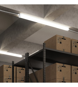 Светильник LED 36Вт 3630lm 6500К 185-265V IP65 1170х60х55 мм (матовый, соединение в линию) Gauss Universal 843425336
