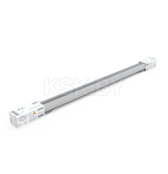 Светильник LED 36W 3600lm 6500K 175-265V IP65 1200х60х58 мм матовый Gauss ССП-176 Elementary 864225336 (864225336) 