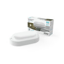 Светильник светодиодный Gauss Elementary IP65 160*90*46 8W 680lm 4000K 160-260V ЖКХ овал  (161411208) 