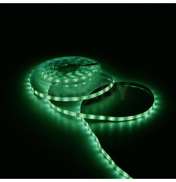 Лента Gauss LED Elementary 2835/60 12V 4.8W Зеленый 8mm IP66 5m (ZIP bag)  (356000605) 