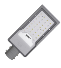 Светильник уличный LED Avenue G2 IP65 30W 3000lm 3000K 190-250V КСС "Ш" 316х130х57 мм Gauss 629534130