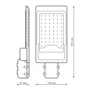 Светильник уличный LED Avenue IP65 50W 5000lm 5000K 190-250V КСС 