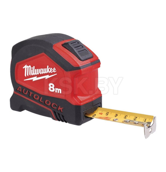 Рулетка  8м х 25мм Milwaukee AUTOLOCK (4932464664) 