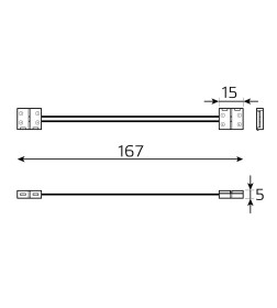 Набор коннекторов для светодиодной ленты 10 мм 5050 IP20 Gauss Basic BT433