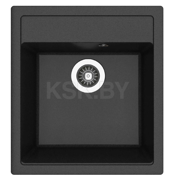 Мойка AquaSanita Rock SQR 100 601 AW black metallic (SQR 100 601) 