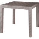 Стол пластиковый малый 789x789x701 мм (французский платан) Rattan InGreen IG618312105 (IG618312105) 