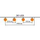 Гирлянда садовая на солнечной батарее 30 LED шары (белый свет) Gauss Solar GS032 (GS032) 