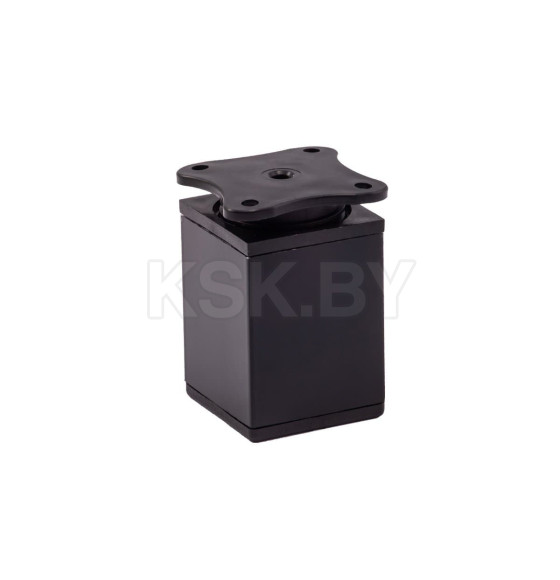 Опора меб. квадратная DAКP-27 h=60 черный (54970) 