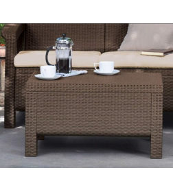 Столик журнальный Keter Corfu Table, капучино