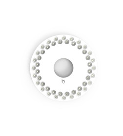 Фонарь кемпинговый Gauss модель GFL004 48LED 500lm 3xAA белый магнит и карабин LED 